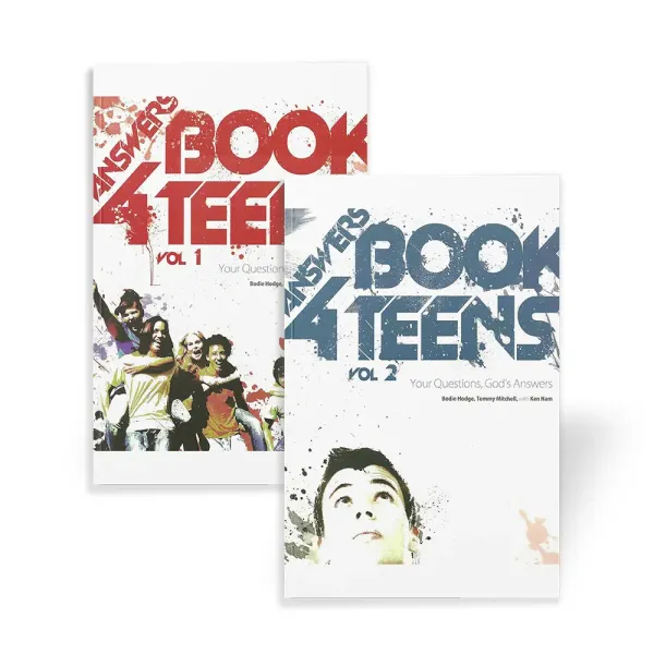 Answers Book 4 Teens Vols. 1 & 2 Collection by Bodie Hodge, Tommy Mitchell, with Ken Ham