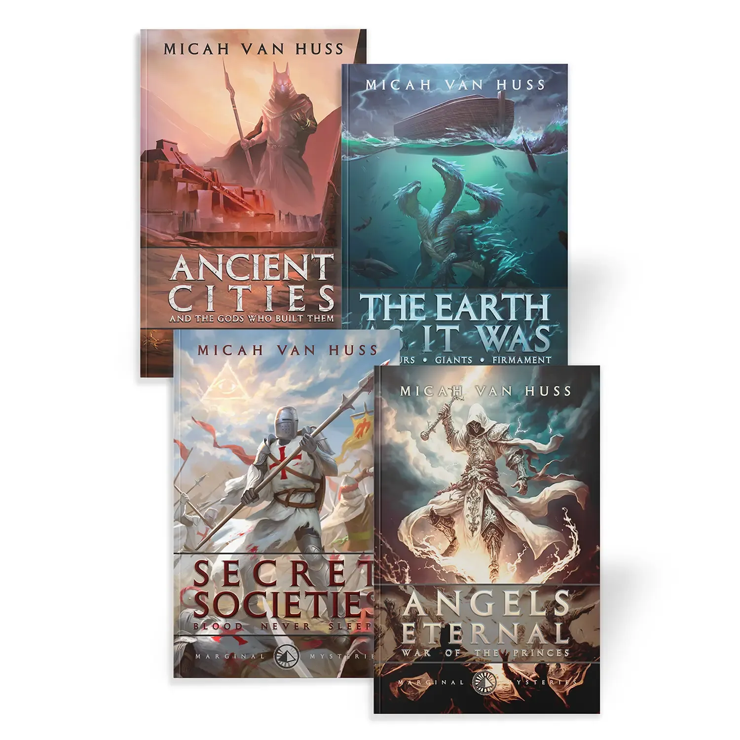 Marginal Mysteries 4-Book Collection by Micah Van Huss