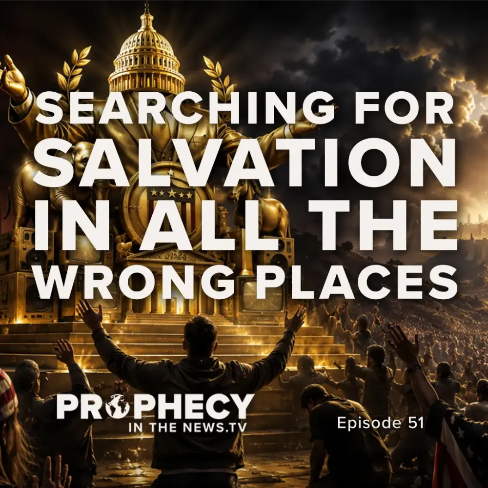 Prophecy in the News TV Episode 51 "Searching for Salvation in All the Wrong Places"