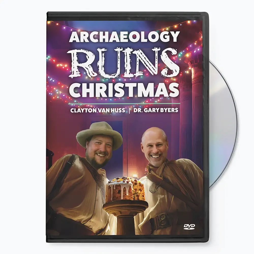 Archaeology Ruins Christmas DVD by Clayton Van Huss and Dr. Gary Byers
