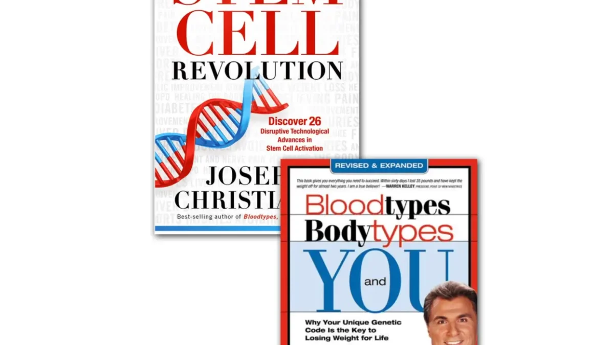 Stem Cell Revolution / Blood Types, Body Types and You 2-Book