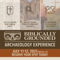 Biblically Grounded Archaeology Conference