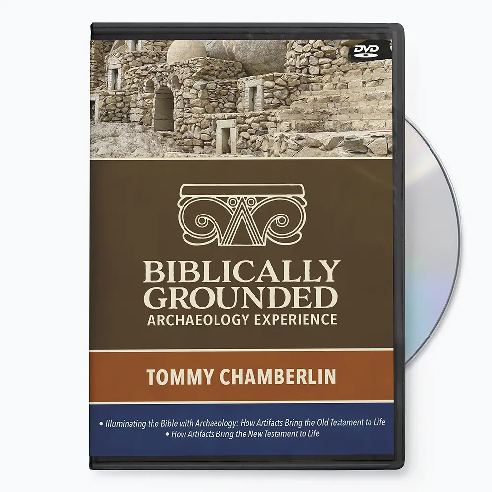 2025 Biblically Grounded Archaeology Experience DVD Tommy Chamberlin