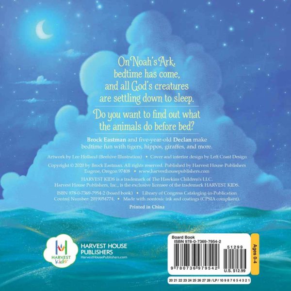 Bedtime on Noah's Ark Board book – Illustrated - Image 3