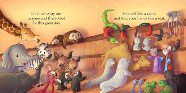 Bedtime on Noah's Ark Board book – Illustrated - Image 4