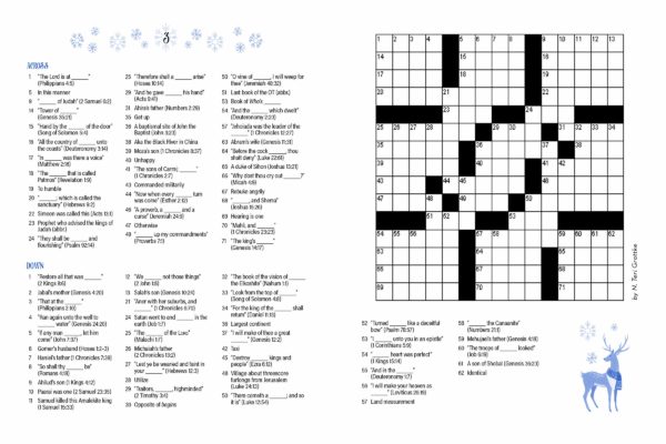 Wonderful Winter Bible Crosswords: 99 Puzzles! - Image 4