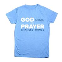 God Is Still on the Throne T-shirt - blue