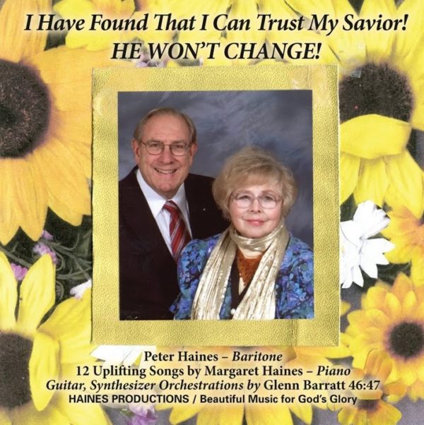 He Won't Change (CD) Margaret Haines