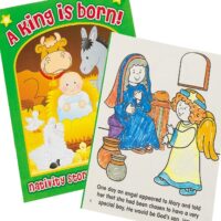 Nativity Story Coloring Book