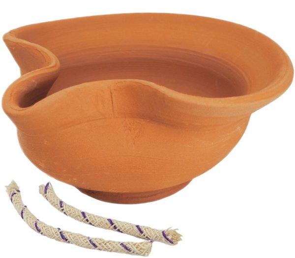 Clay Oil Lamp