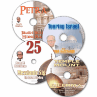 4 DVD's Filmed on Location in Israel BY Noah Hutchings