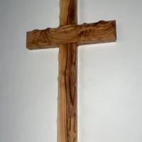 Olive wood cross made of olive wood from Bethlehem! (X Large)