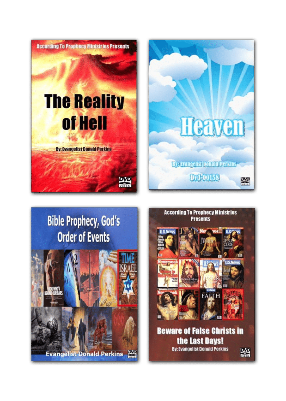 Donald Perkins 4 DVD Collection Southwest Radio MinistriesSWRC