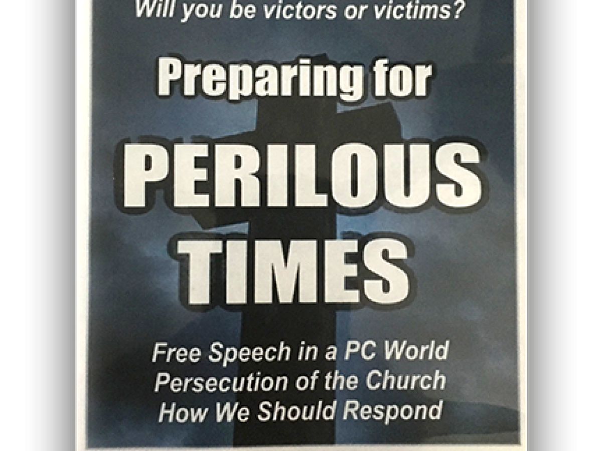 Preparing for Perilous Times (DVD) Eric Barger, image size:1200x900